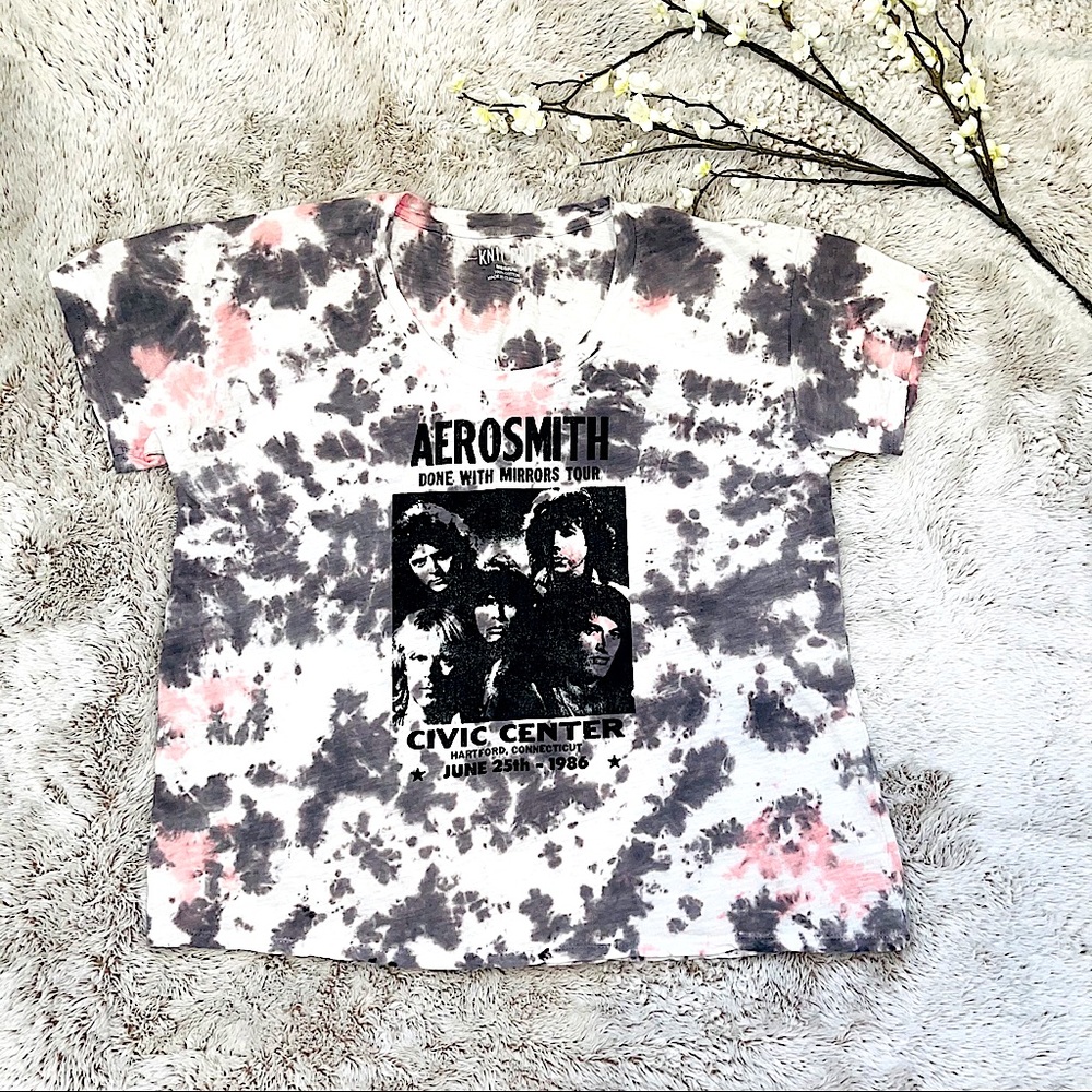 Pink Victoria’s Secret T-shirt Aerosmith